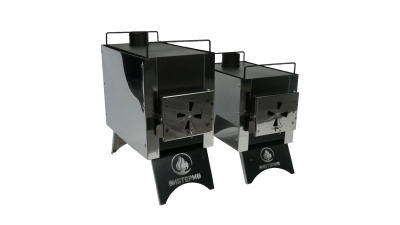 Печь дровяная "Сибирка" средняя (Нержавеющая сталь)