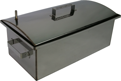 Коптильня двухъярусная нержавейка БК.04+сумка из брезента в подарок